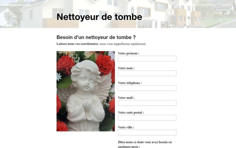 Nettoyer une tombe à distance